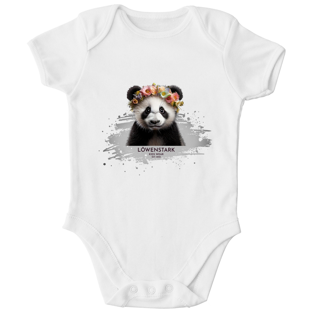 Wild & Wundervoll - Panda - Baby Body Kurzarm