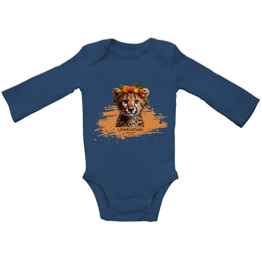 Wild & Wundervoll - Gepard - Baby Body Langarm