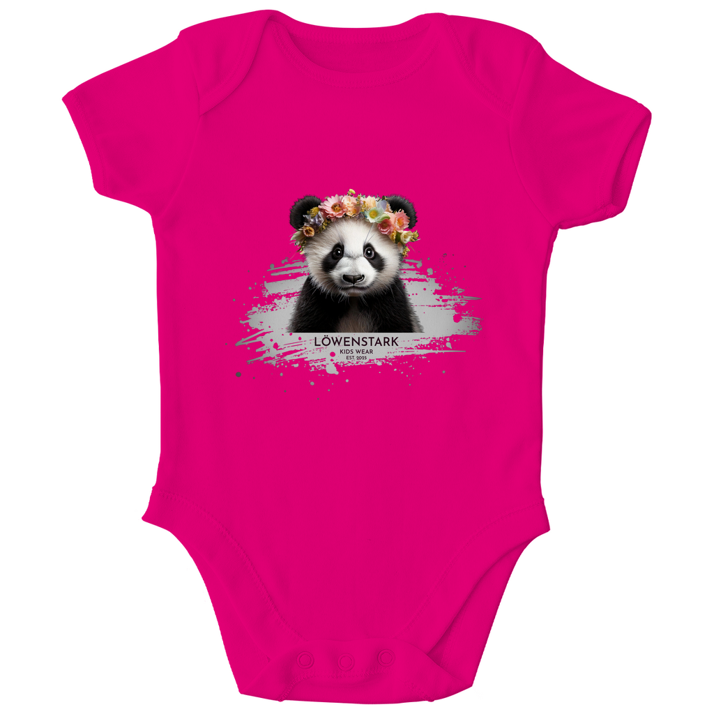 Wild & Wundervoll - Panda - Baby Body Kurzarm