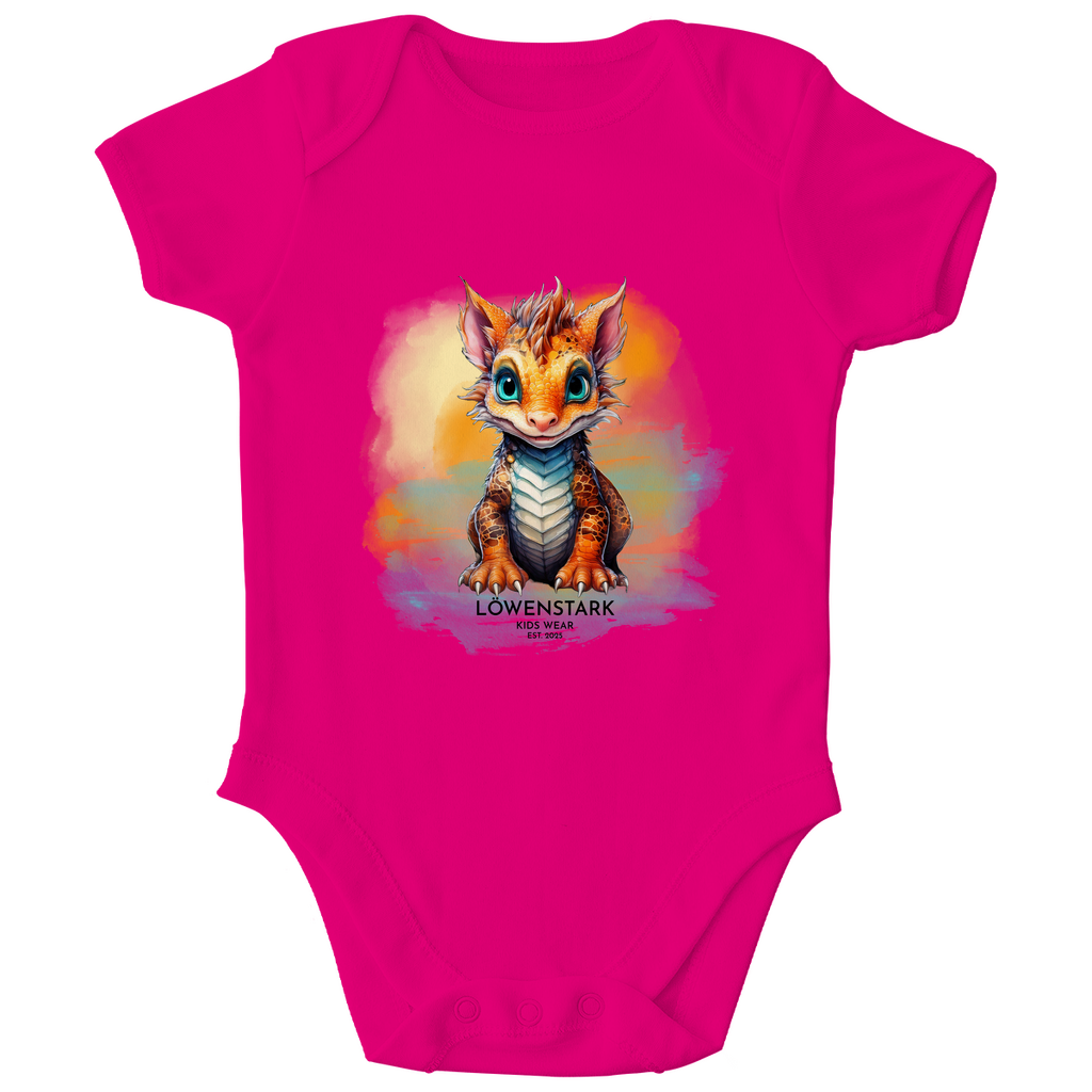 Magische Gefährten - Feuerdrache - Baby Body Kurzarm