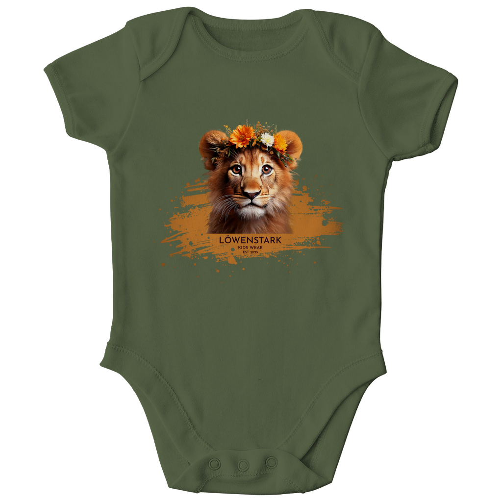 Wild & Wundervoll - Löwe - Baby Body Kurzarm