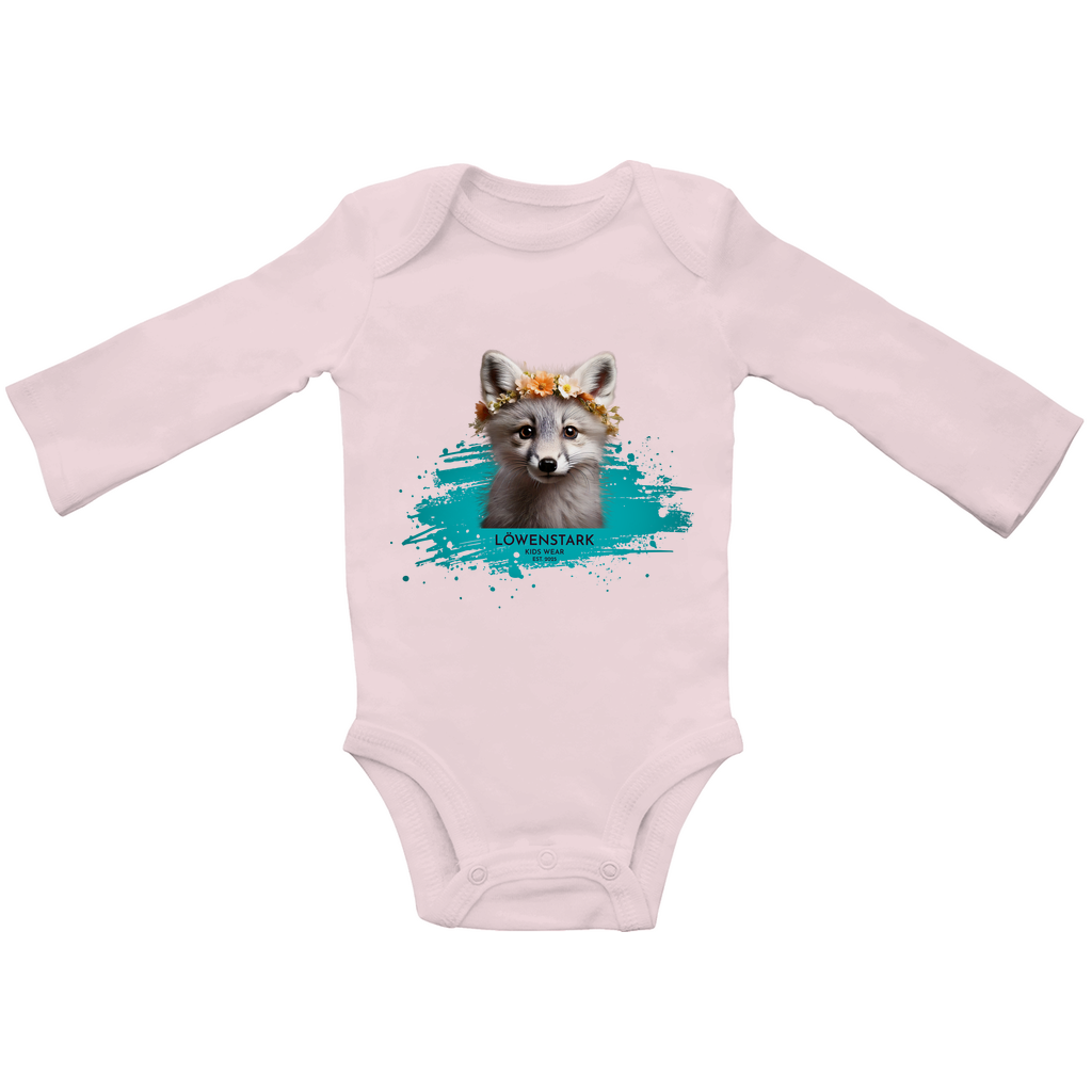 Wild & Wundervoll - Polarfuchs - Baby Body Langarm