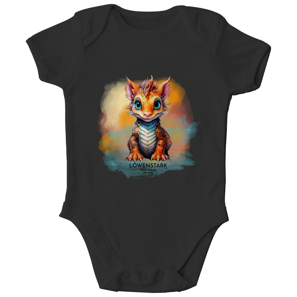 Magische Gefährten - Feuerdrache - Baby Body Kurzarm