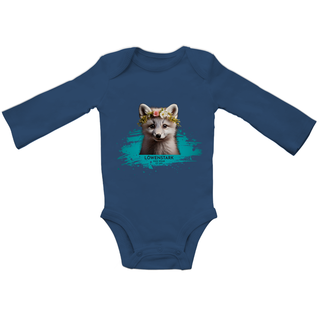 Wild & Wundervoll - Polarfuchs - Baby Body Langarm