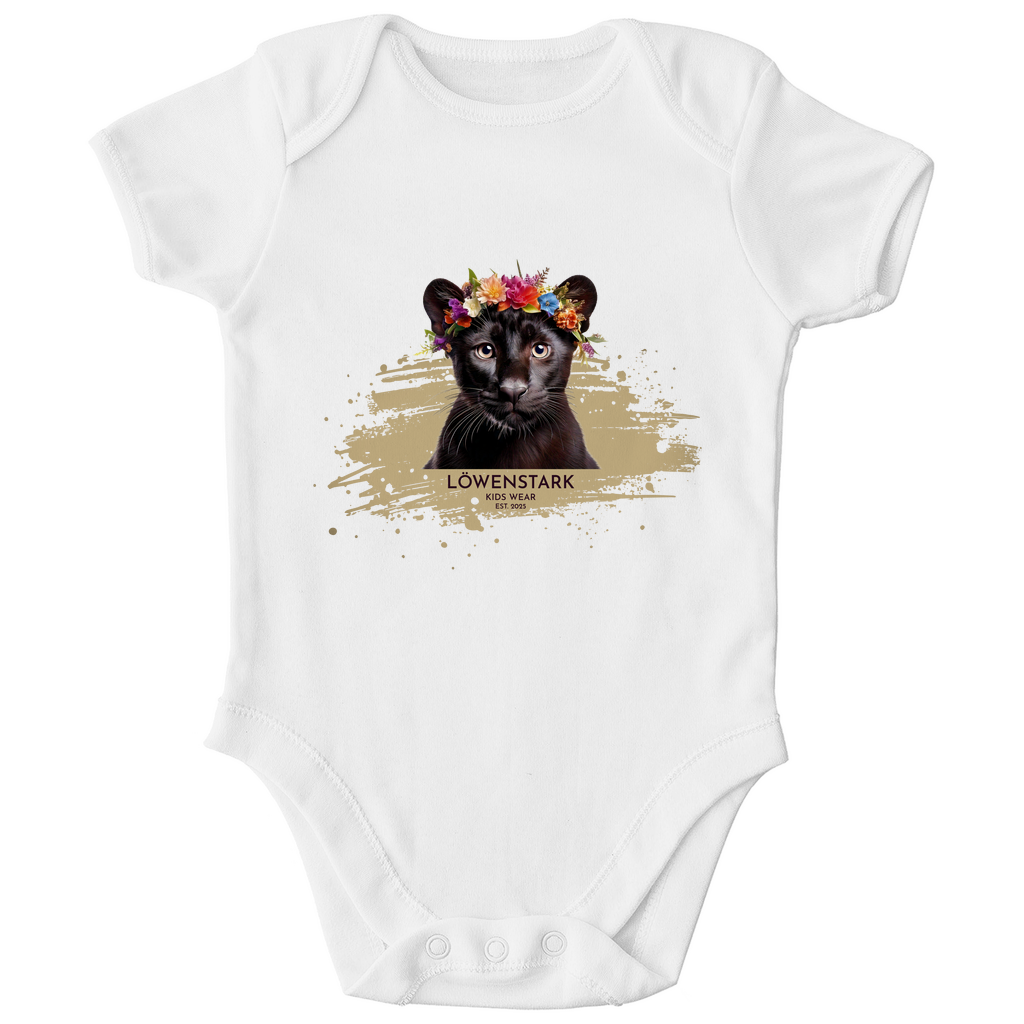 Wild & Wundervoll - Panther - Baby Body kurzarm