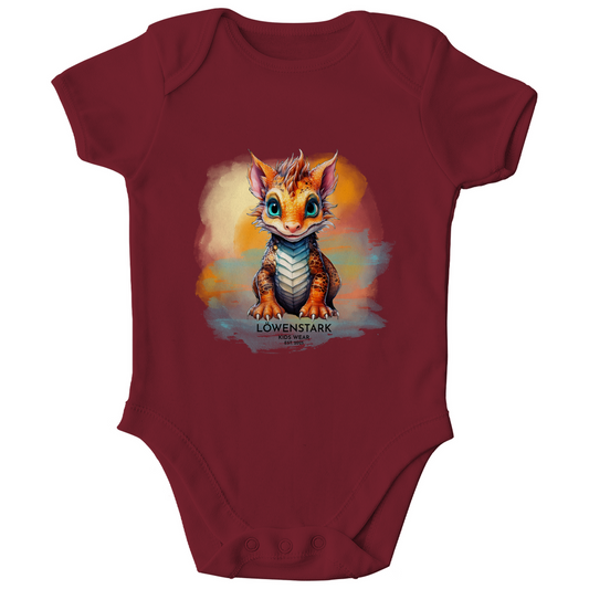 Magische Gefährten - Feuerdrache - Baby Body Kurzarm