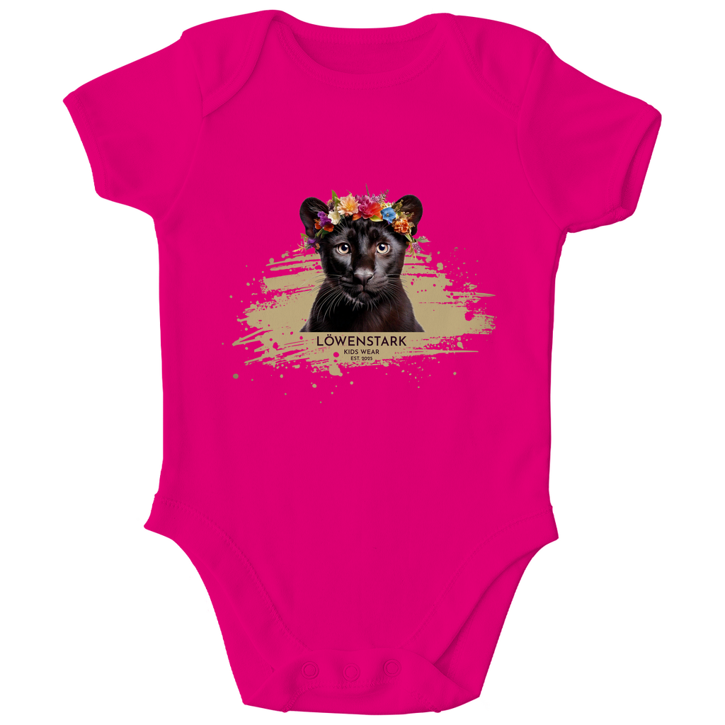 Wild & Wundervoll - Panther - Baby Body kurzarm