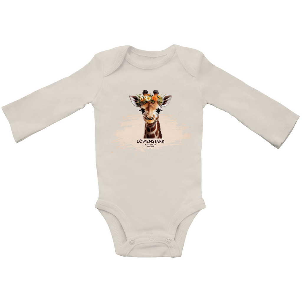 Wild & Wundervoll - Giraffe - Baby Body Langarm