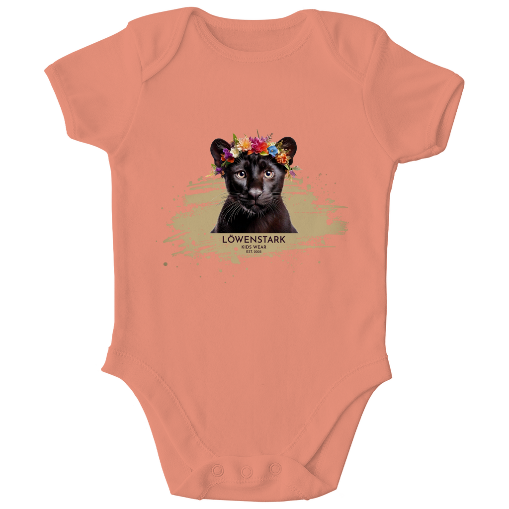 Wild & Wundervoll - Panther - Baby Body kurzarm