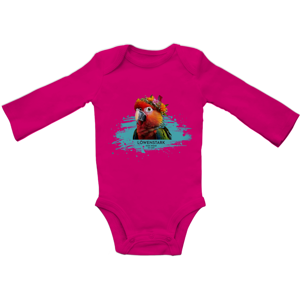 Wild & Wundervoll - Ara - Baby Body Langarm