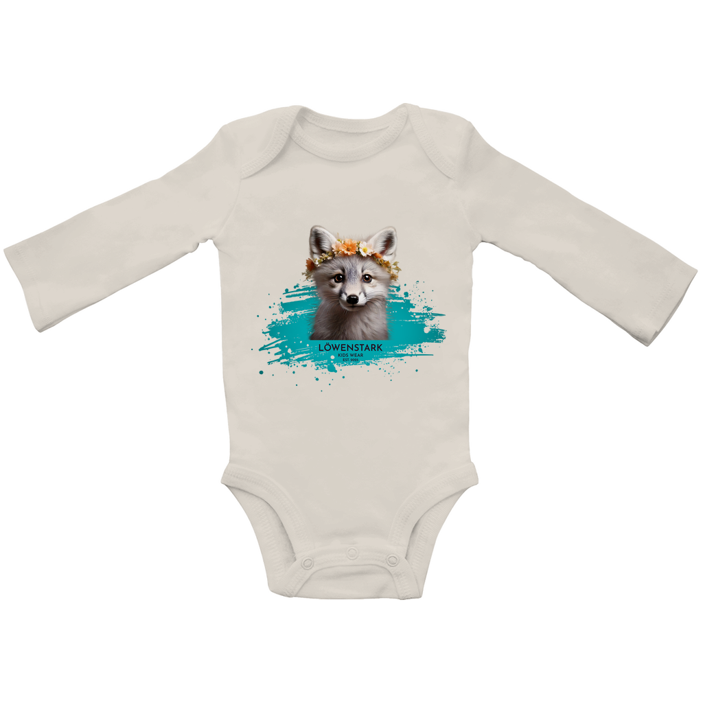 Wild & Wundervoll - Polarfuchs - Baby Body Langarm