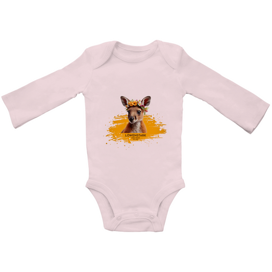 Wild & Wundervoll - Känguru - Baby Bio Body Langarm
