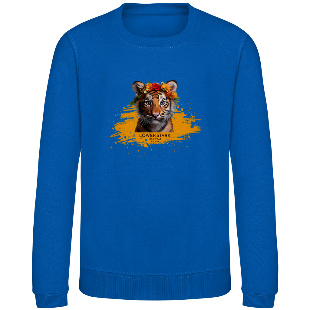 Wild & Wundervoll - Tiger - Kids Sweatshirt