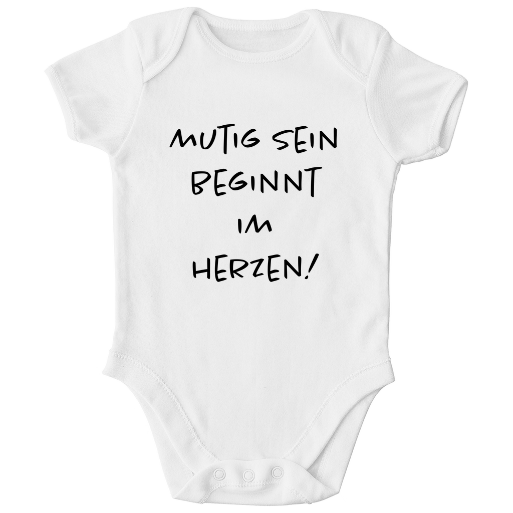 Baby Body "Mutig sein beginnt im Herzen!"