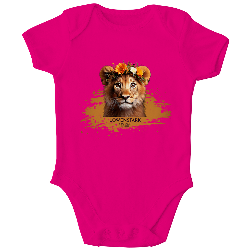 Wild & Wundervoll - Löwe - Baby Body Kurzarm