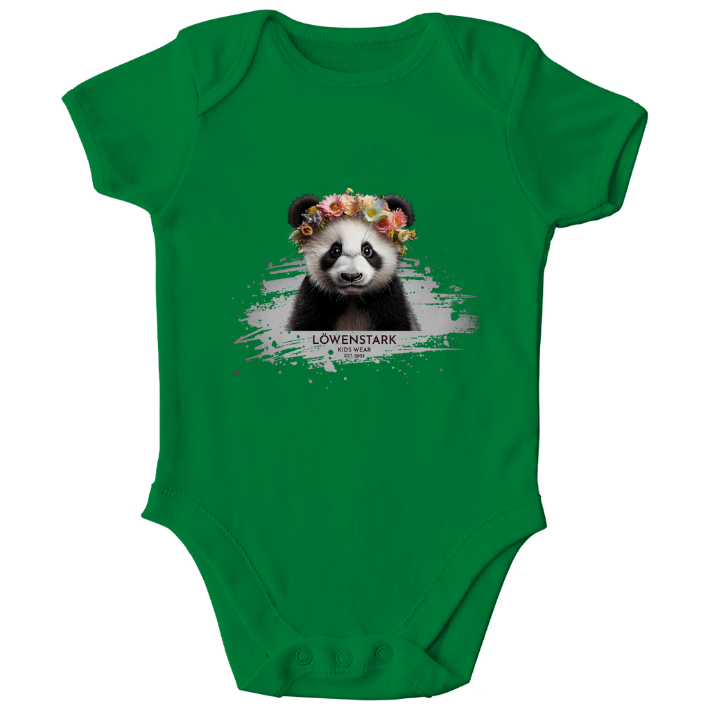 Wild & Wundervoll - Panda - Baby Body Kurzarm