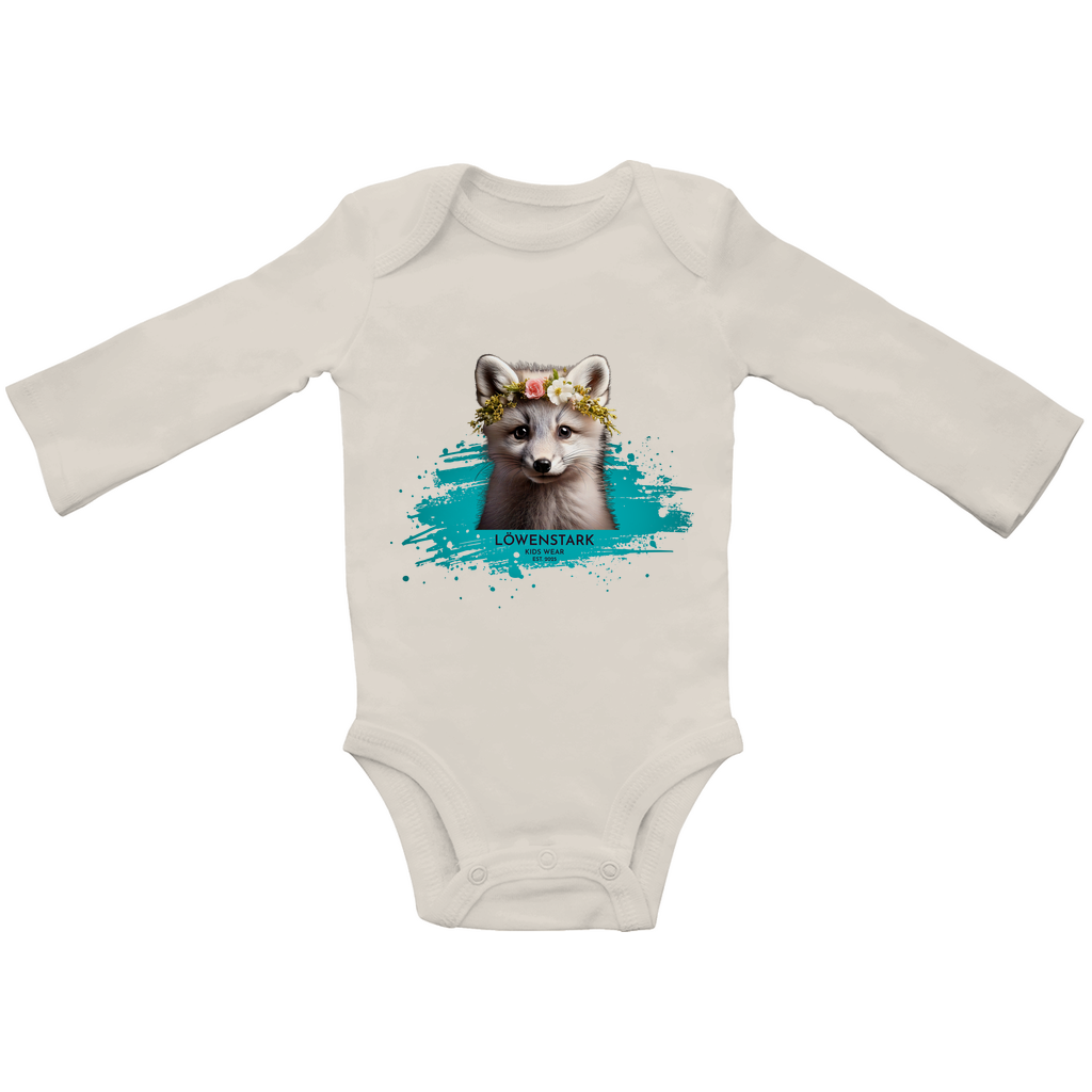 Wild & Wundervoll - Polarfuchs - Baby Body Langarm