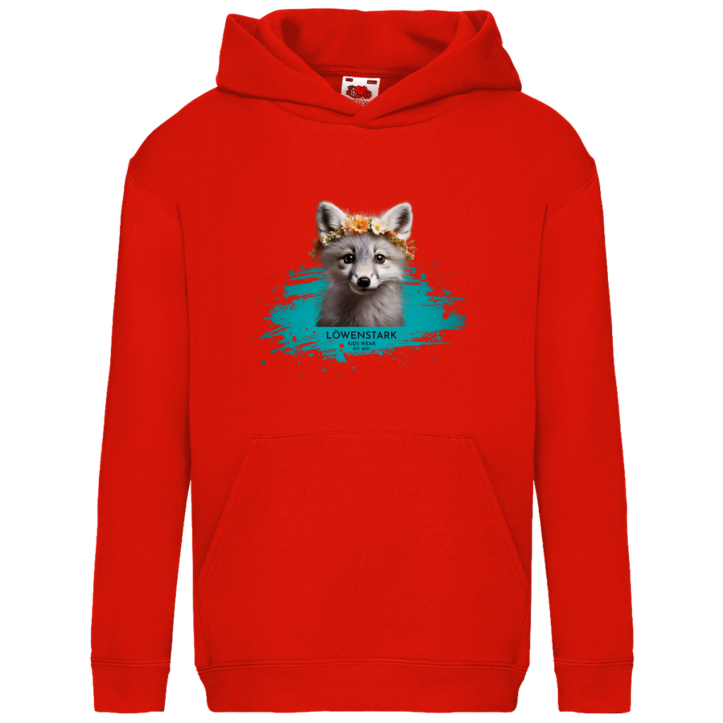 Wild & Wundervoll - Polarfuchs - Kids Hoodie