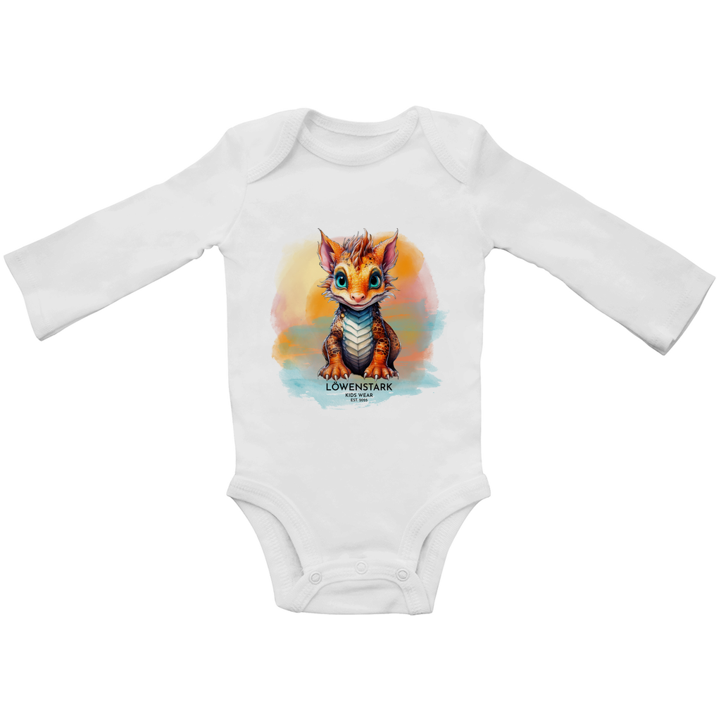 Magische Gefährten - Feuerdrache - Baby Body Langarm