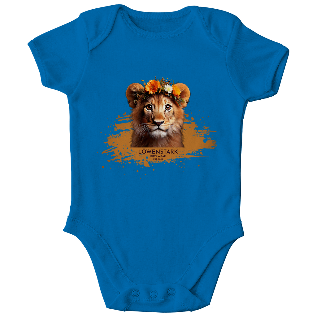 Wild & Wundervoll - Löwe - Baby Body Kurzarm