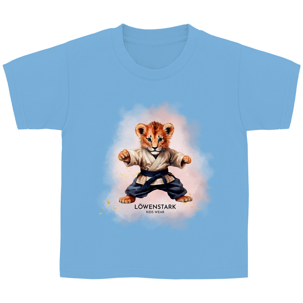 Starke Tatzen - Aikido Löwe - Kids Shirt