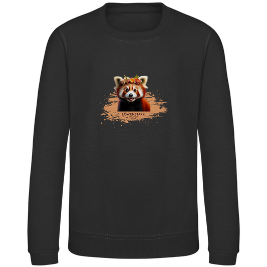 Wild & Wundervoll - roter Panda - Kids Sweatshirt