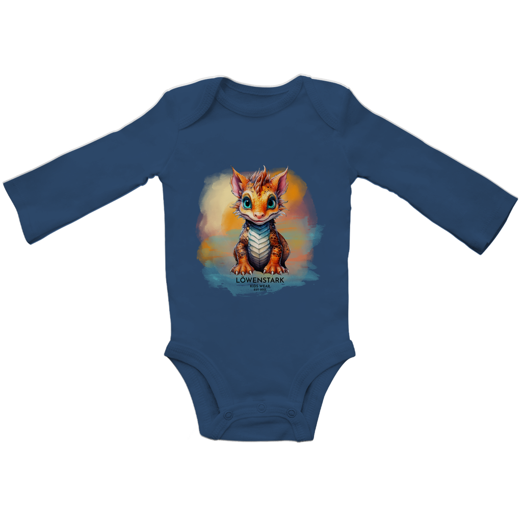 Magische Gefährten - Feuerdrache - Baby Body Langarm
