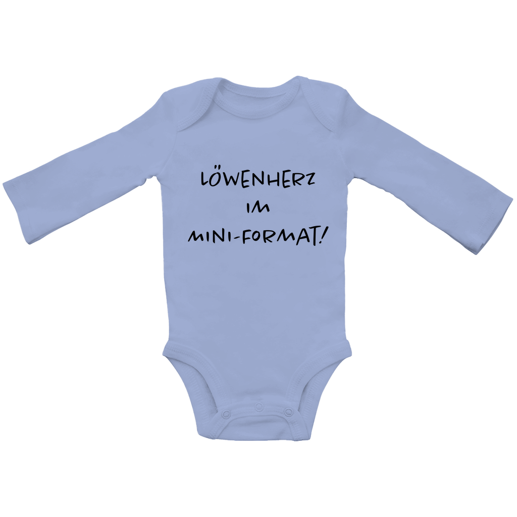 Baby Body Langarm "Löwenherz im Miniformat!"