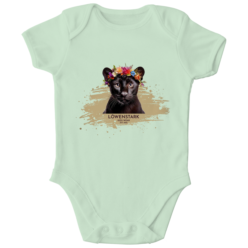 Wild & Wundervoll - Panther - Baby Body kurzarm
