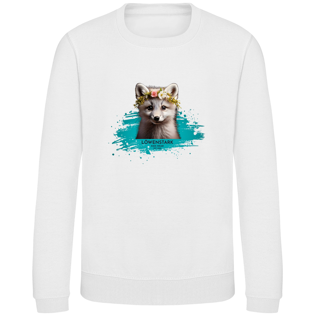 Wild & Wundervoll - Polarfuchs - Kids Sweatshirt