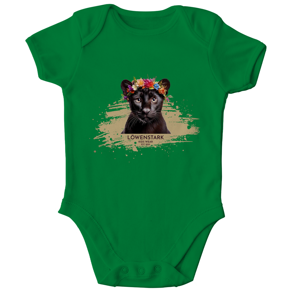 Wild & Wundervoll - Panther - Baby Body kurzarm