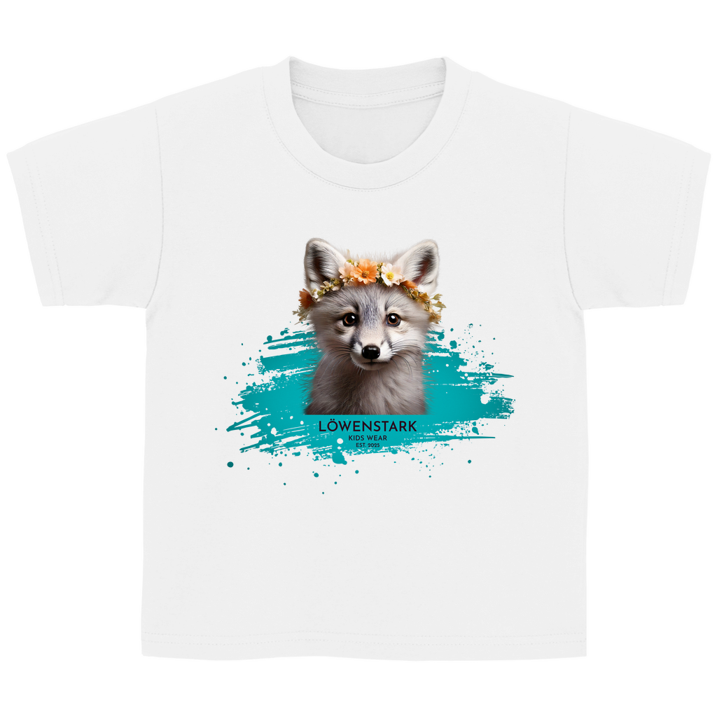 Wild & Wundervoll - Polarfuchs - Kids Shirt