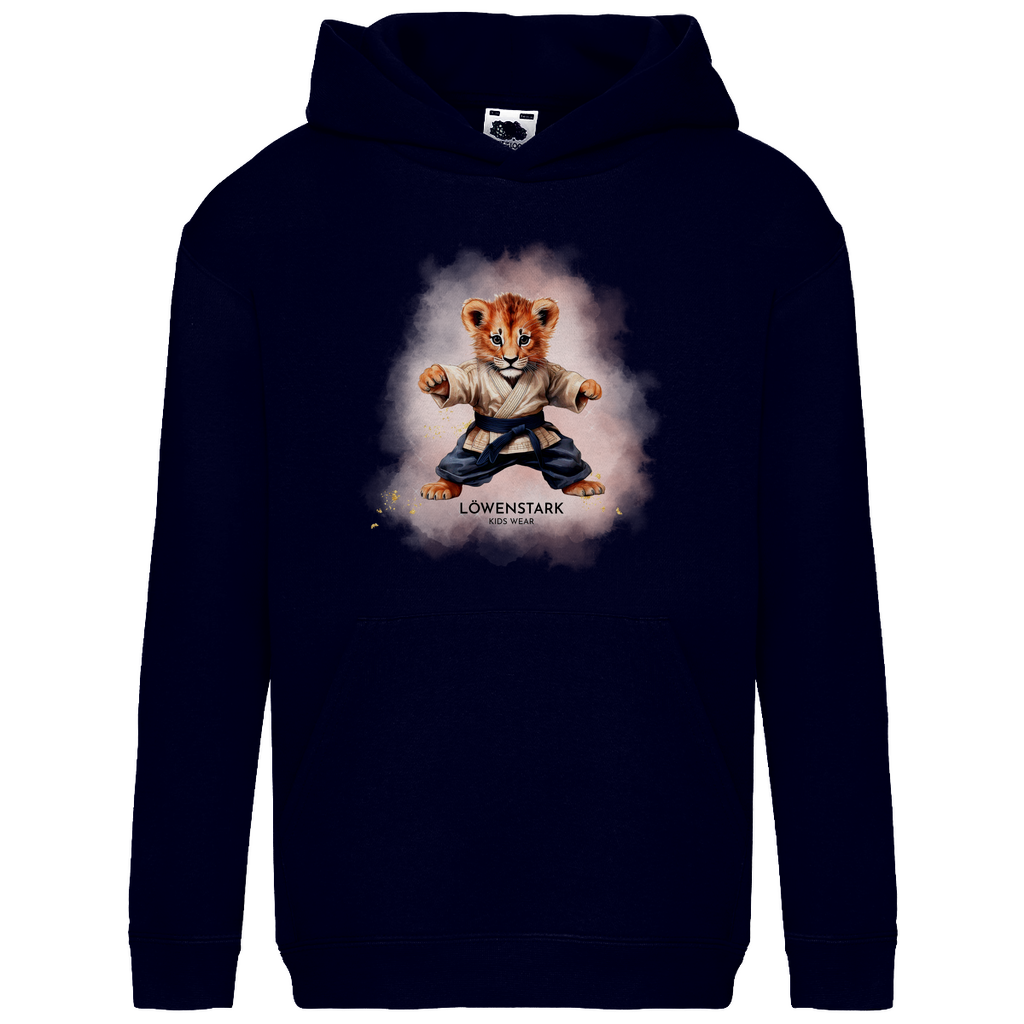 Starke Tatzen - Aikido Löwe - Kids Hoodie