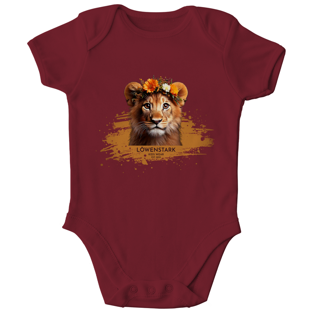 Wild & Wundervoll - Löwe - Baby Body Kurzarm