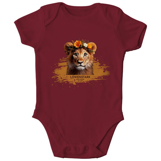 Wild & Wundervoll - Löwe - Baby Body Kurzarm