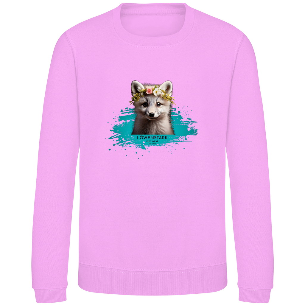 Wild & Wundervoll - Polarfuchs - Kids Sweatshirt
