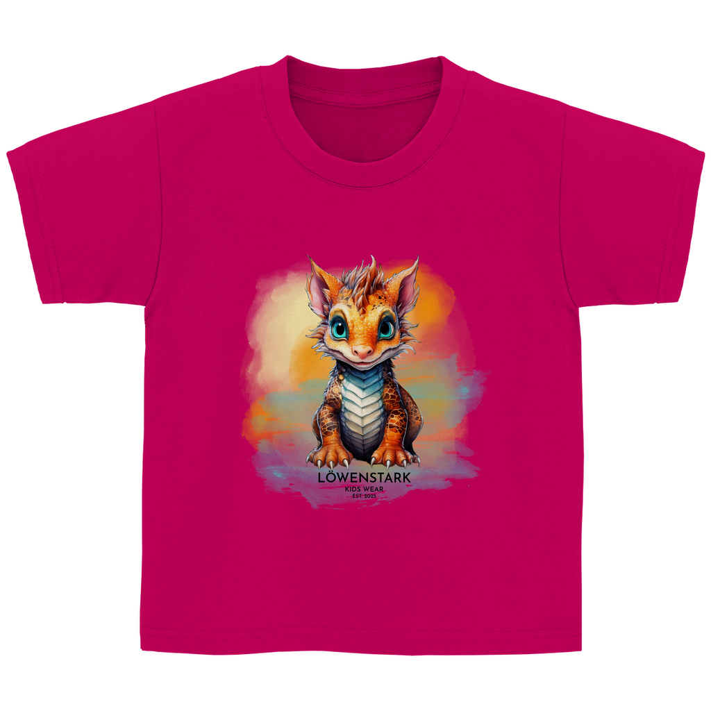 Magische Gefährten - Feuerdrache - Kids Shirt