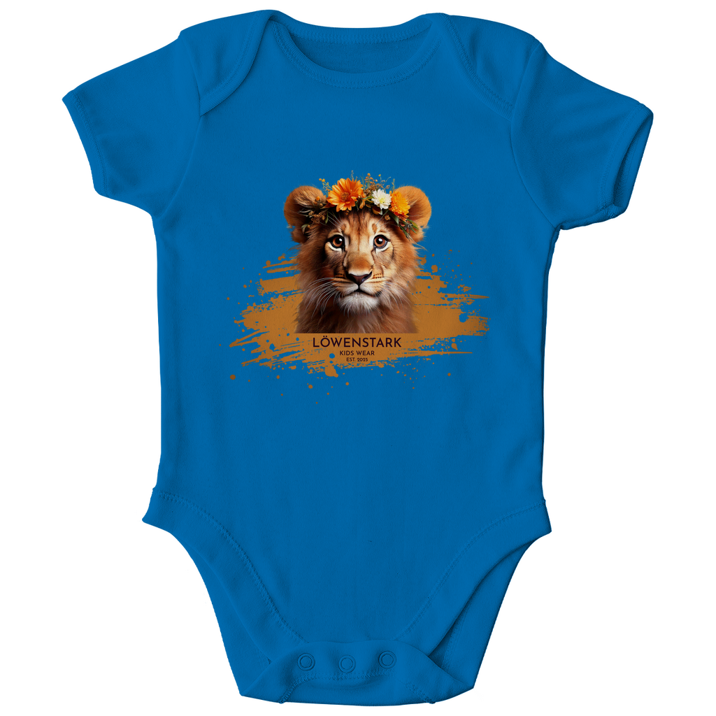 Wild & Wundervoll - Löwe - Baby Body Kurzarm