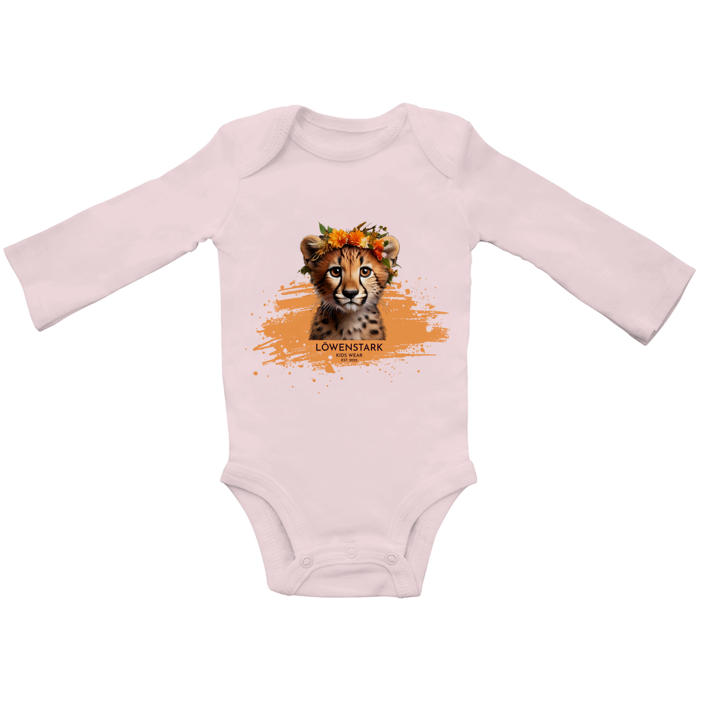 Wild & Wundervoll - Gepard - Baby Body Langarm