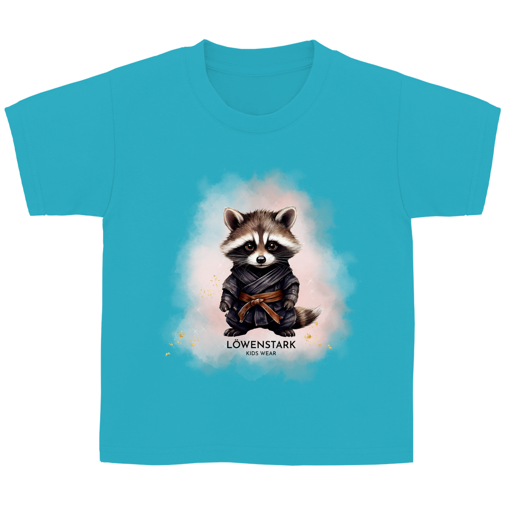 Starke Tatzen - Ninja Waschbär - Kids Shirt