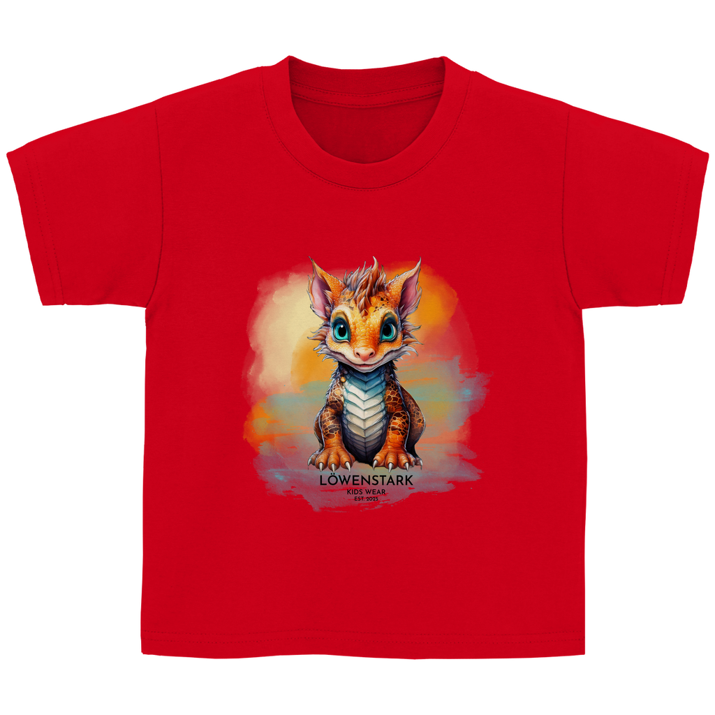 Magische Gefährten - Feuerdrache - Kids Shirt
