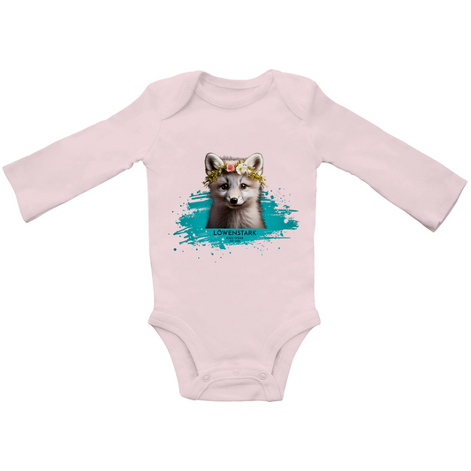 Wild & Wundervoll - Polarfuchs - Baby Body Langarm