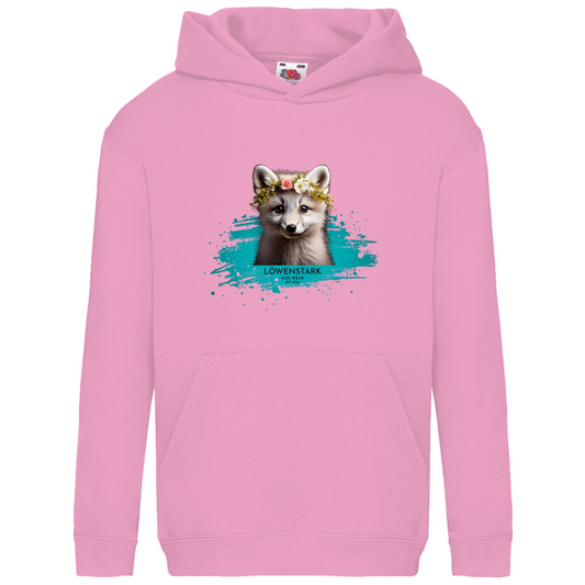 Wild & Wundervoll - Polarfuchs - Kids Hoodie