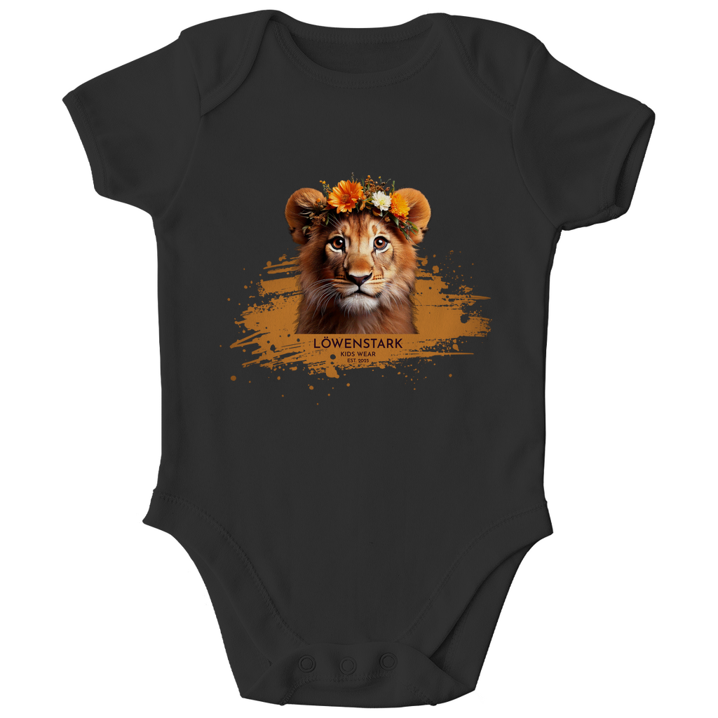 Wild & Wundervoll - Löwe - Baby Body Kurzarm