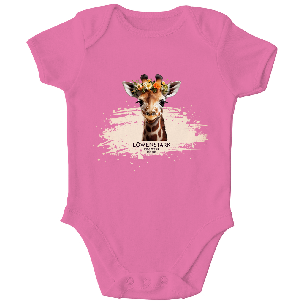 Wild & Wundervoll - Giraffe - Baby Body Kurzarm