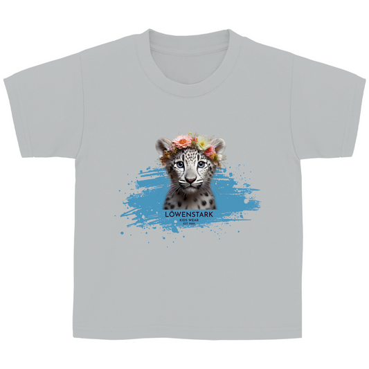 Wild & Wundervoll - Schneeleopard - Kids T-Shirt