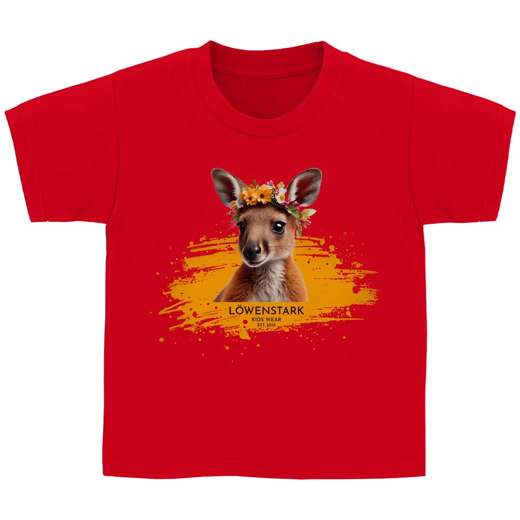 Wild & Wundervoll - Känguru - Kids T - Shirt