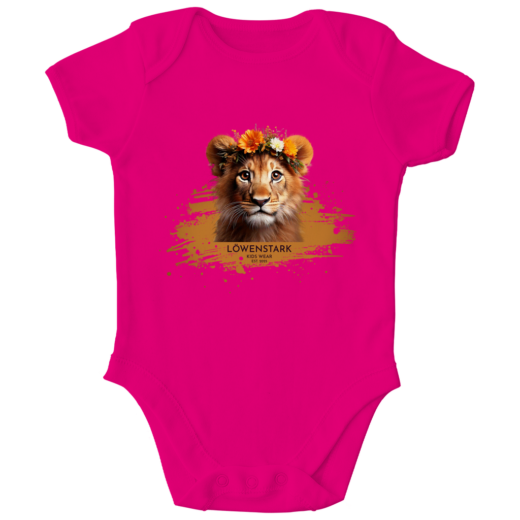 Wild & Wundervoll - Löwe - Baby Body Kurzarm