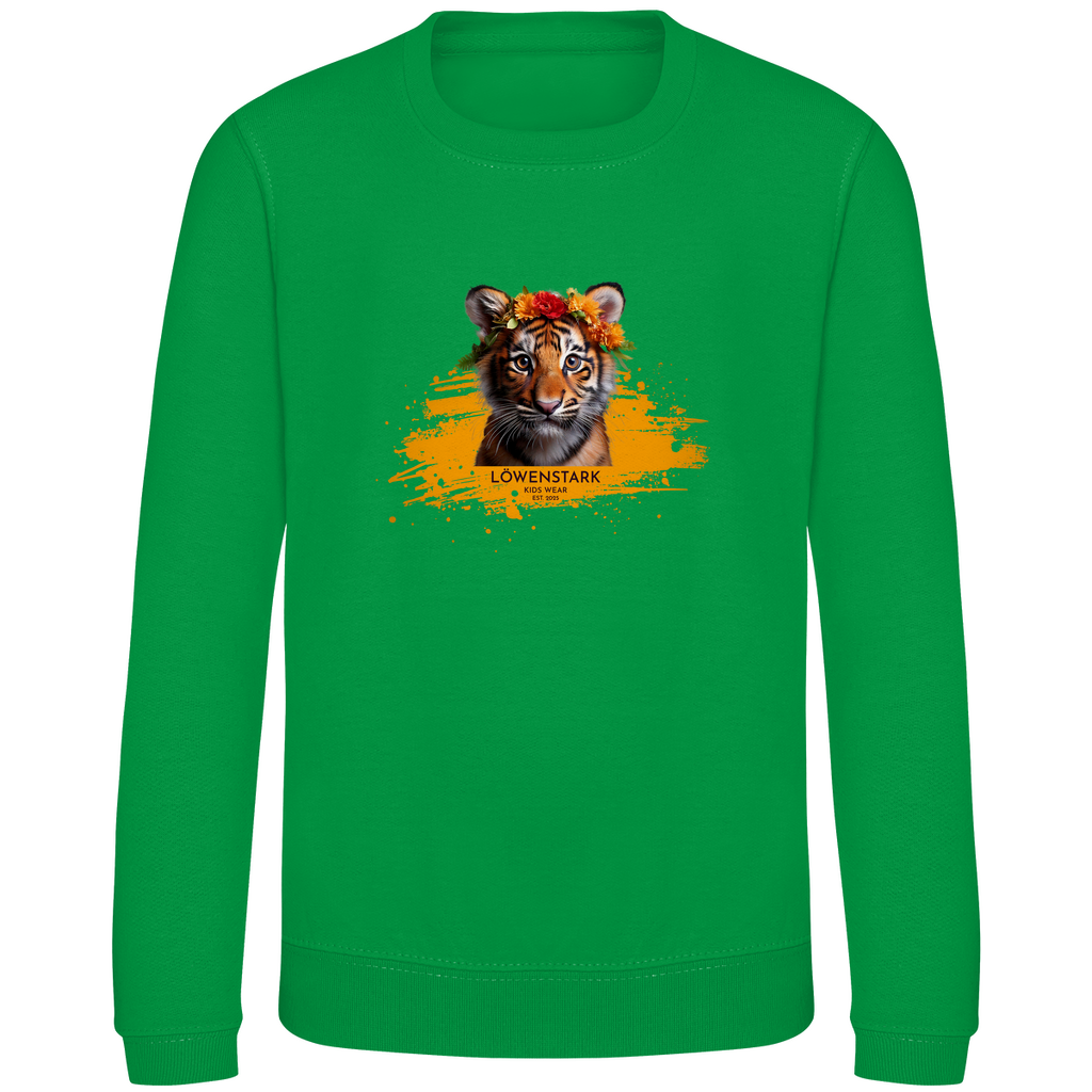 Wild & Wundervoll - Tiger - Kids Sweatshirt