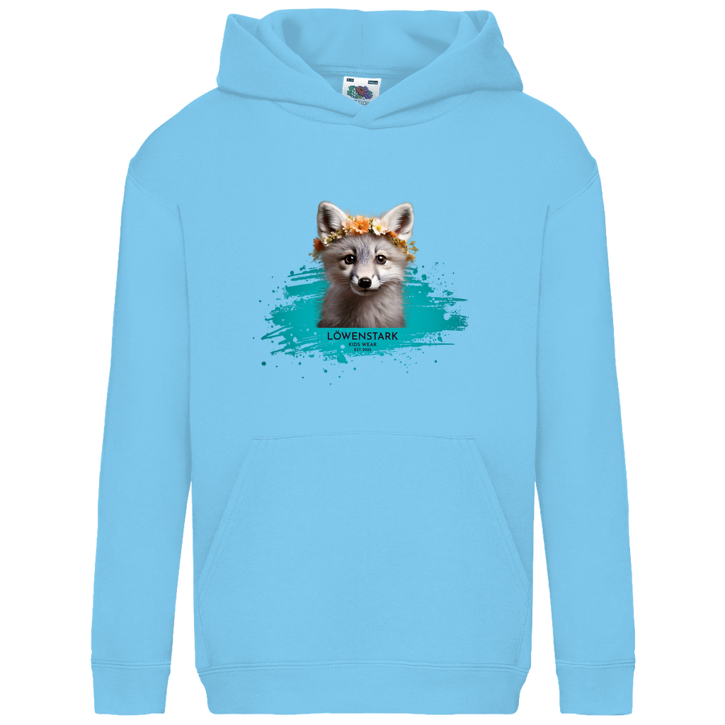 Wild & Wundervoll - Polarfuchs - Kids Hoodie